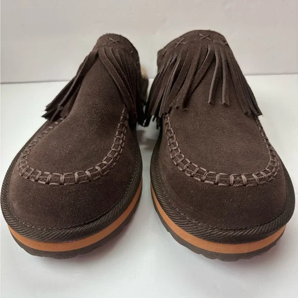 NWT Free People Fallon Fringe Mules Size 9 Women’s - Picture 10 of 14